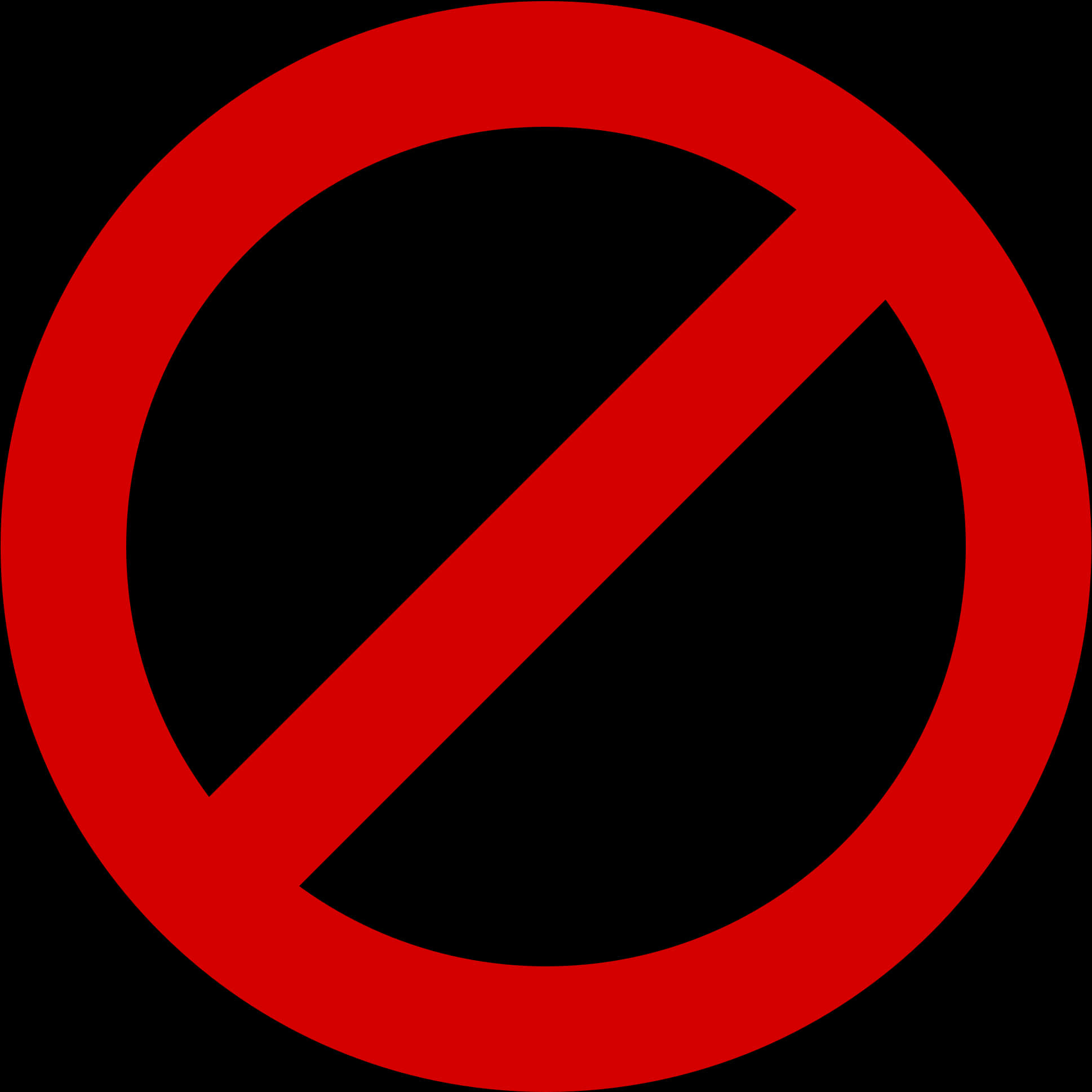 Circle With Slash Png - Red Circle With Slash Png, Transparent Png PNG with transparent background