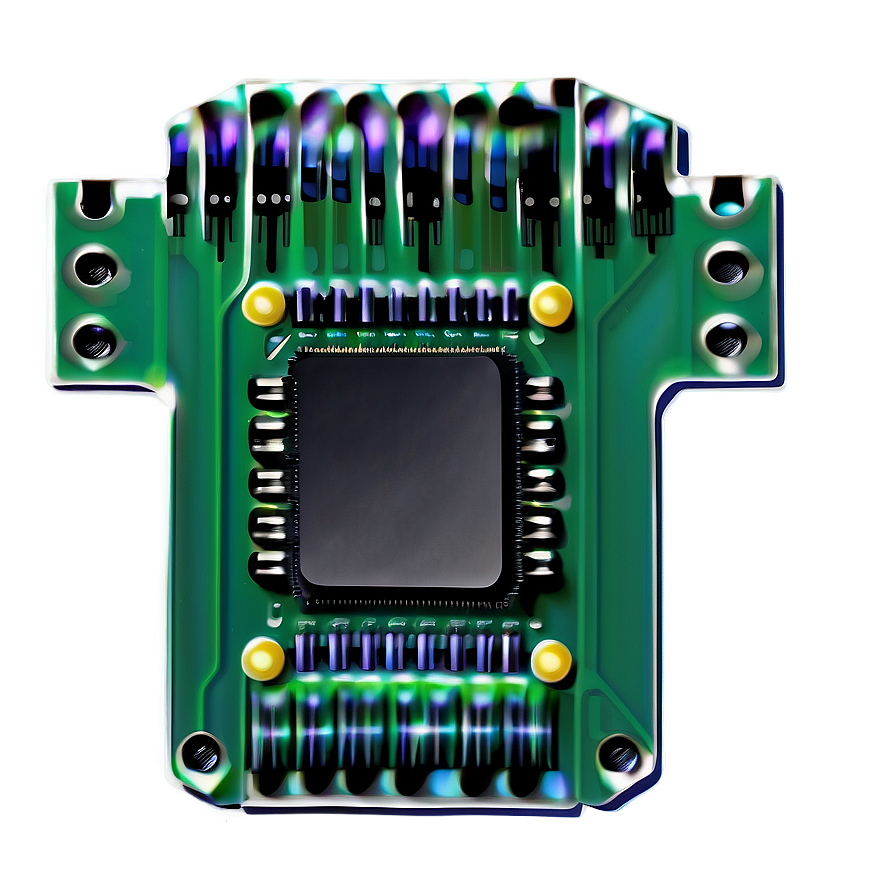 Circuit Board Chip Png 06282024