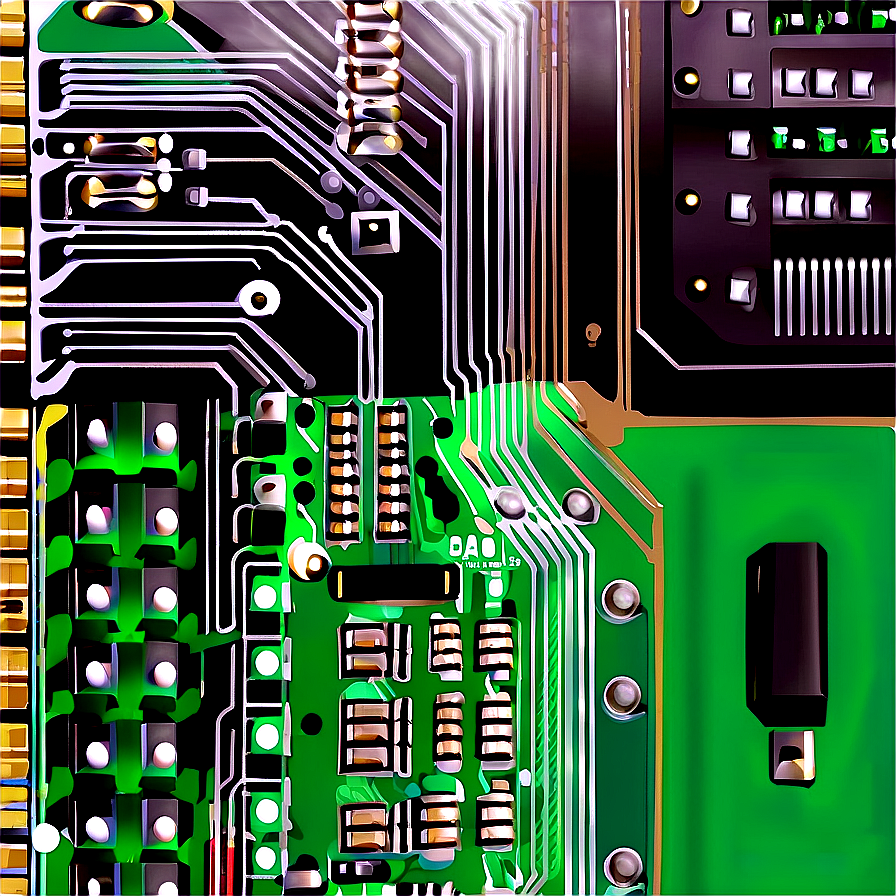 Circuit Board PNG slo PNG with transparent background