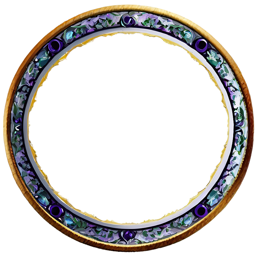 Circular Frame Design Png Udr98