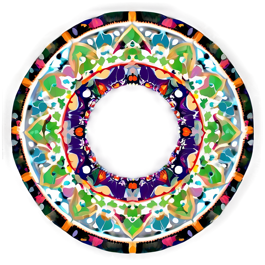 Circular Mandala Art Png 65