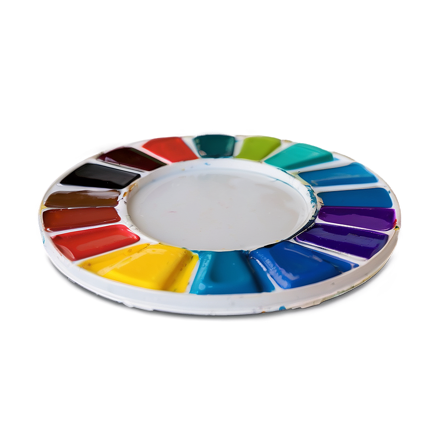 Circular Paint Palette Png 06212024