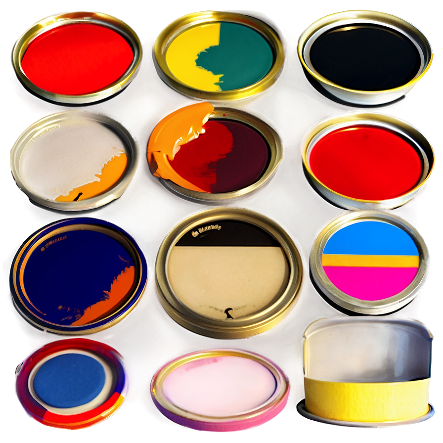 Circular Paint Palette Png Cqo51