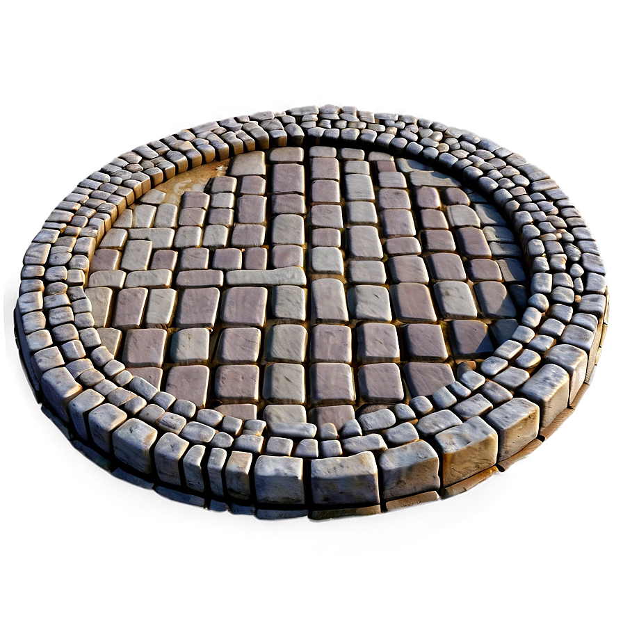 Circular Paving Design Png 06272024