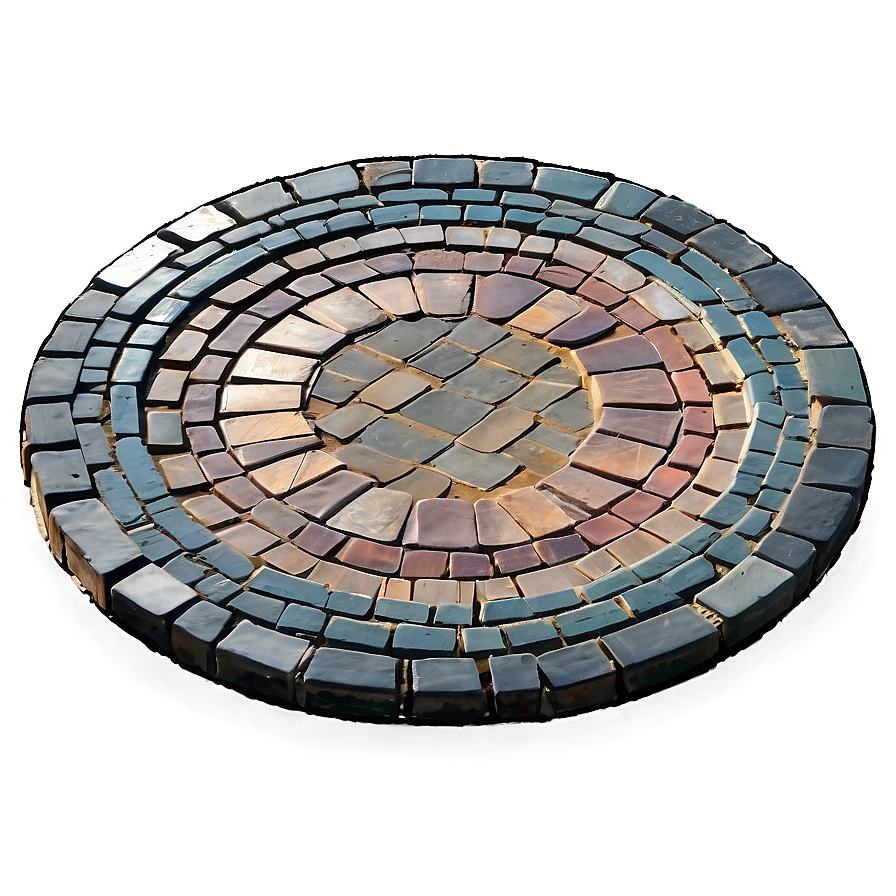 Circular Paving Design Png Tqh99