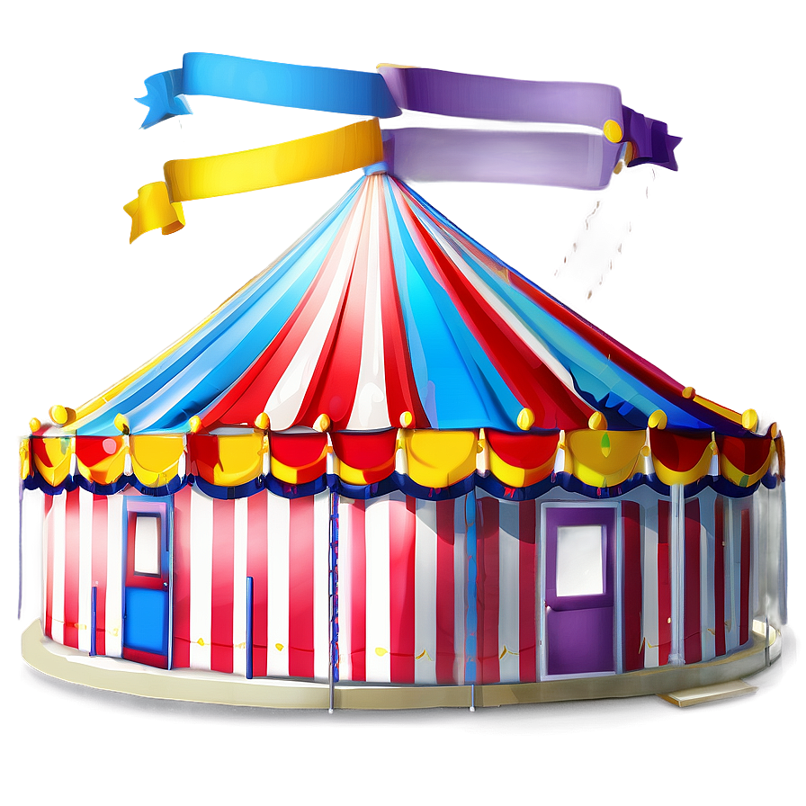 Circus Carnival Tent Picture Png 06282024