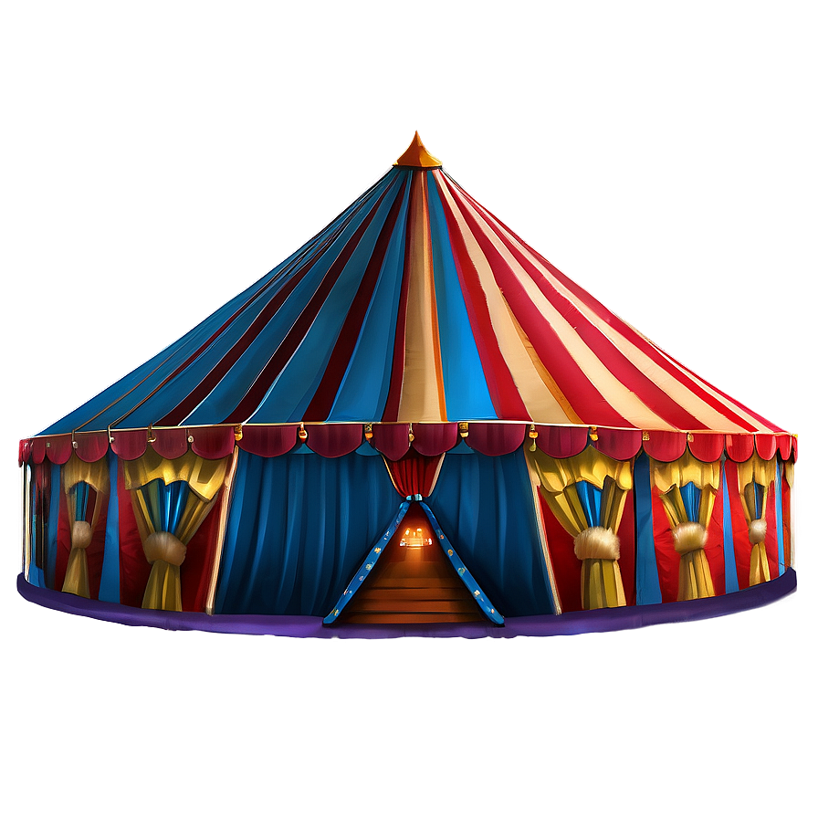 Circus Tent At Night Png Qni