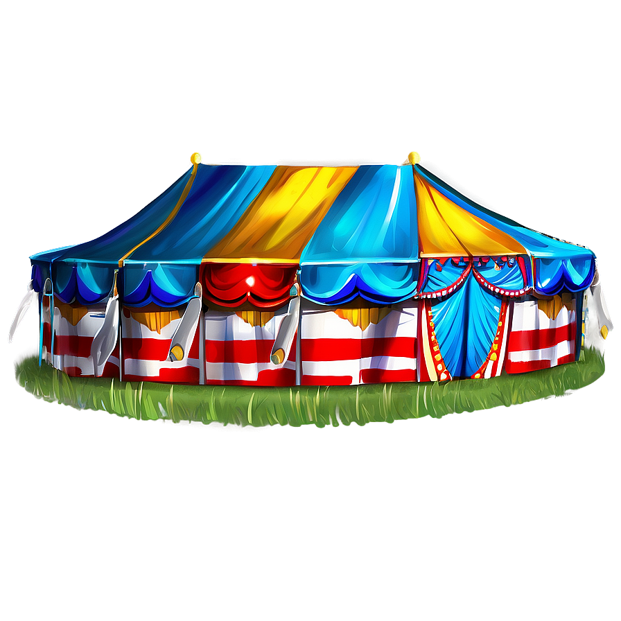 Circus Tent In Field Png 20