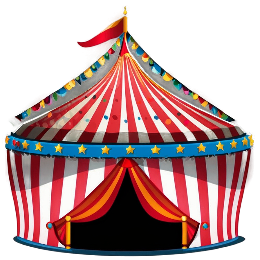 Circus Tent Silhouette Png 55