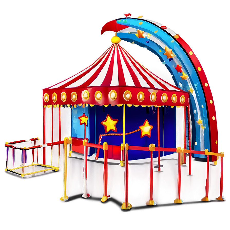 Circus Tent Ticket Booth Png 06132024