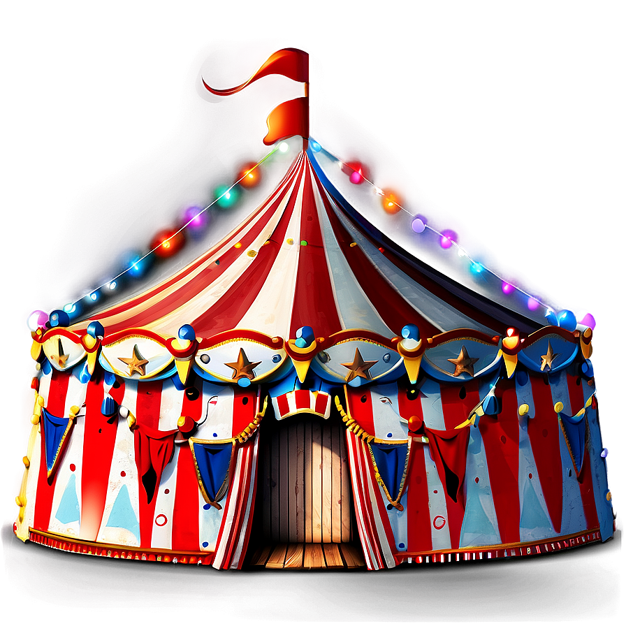 Circus Tent With Lights Png 06132024