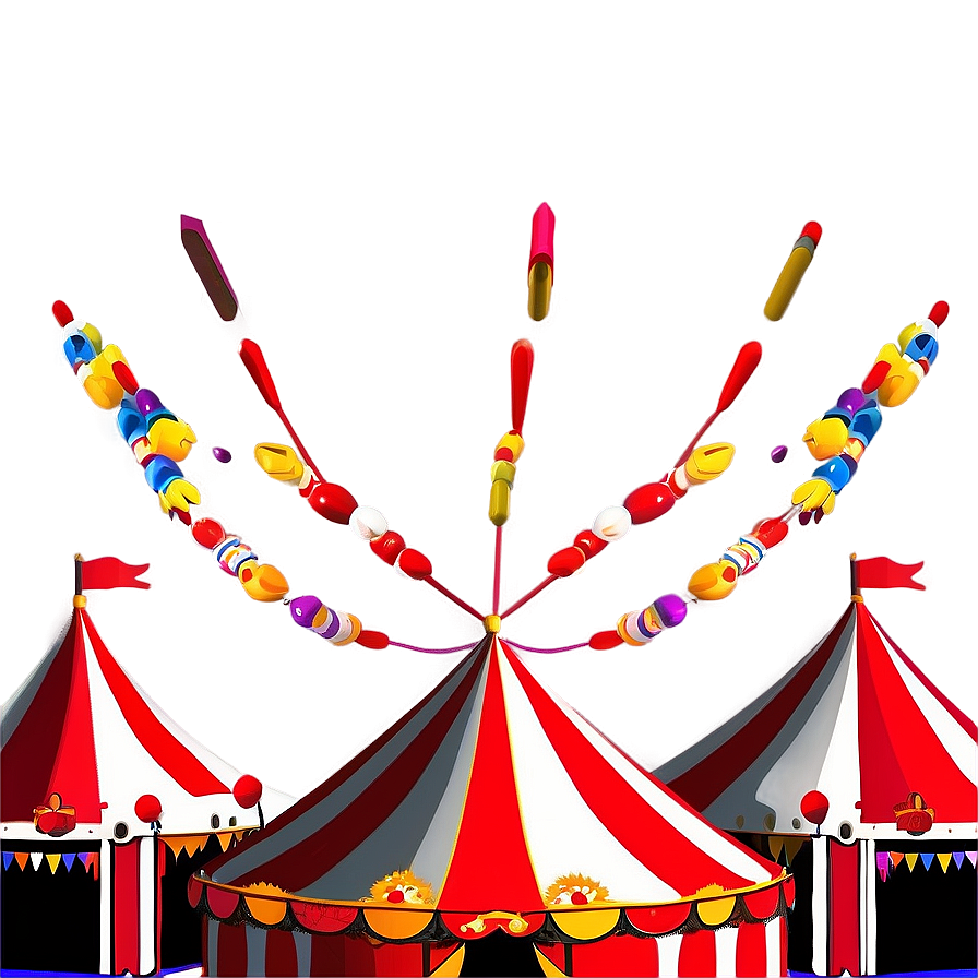 Circus Tent With Performers Png 06132024