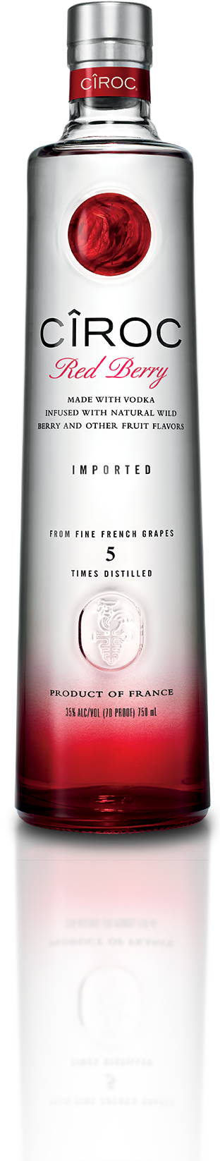 Ciroc Red Berry, HD Png Download PNG with transparent background