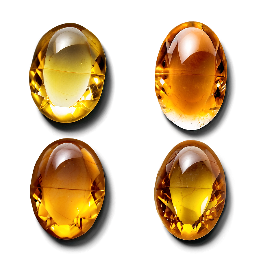 Citrine Cabochon Png 06282024