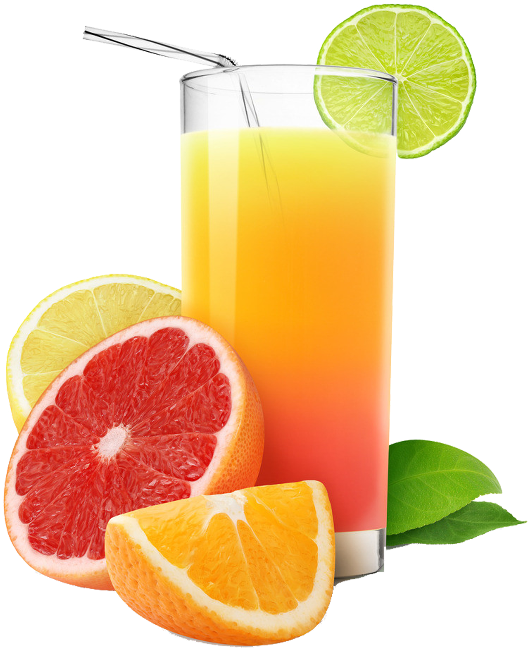 Citrus Fruit Juice Glass