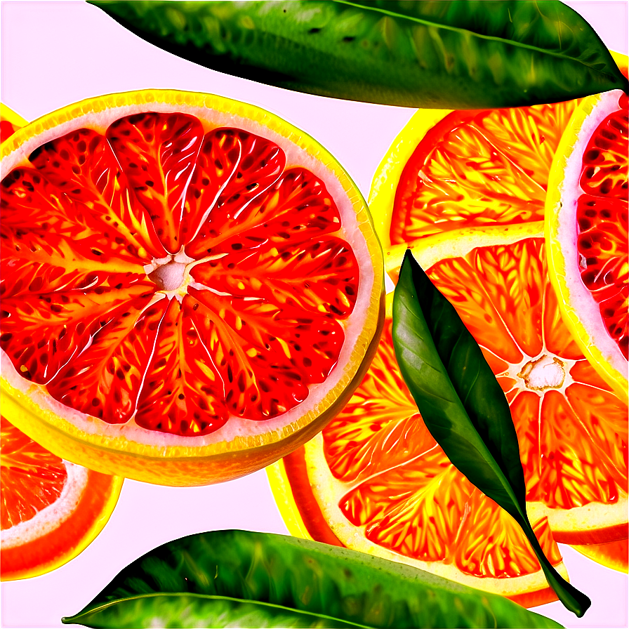 Citrus Orange Slice Png Dqm