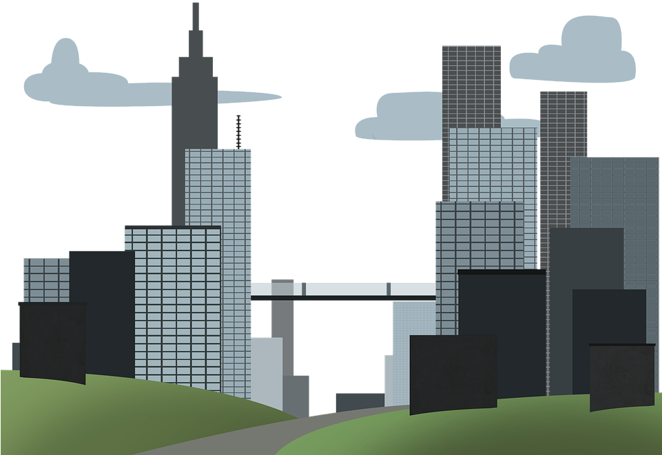 City, Cityscape, Skyscraper, Architecture, Building - Commercial Building, HD Png Download PNG with transparent background
