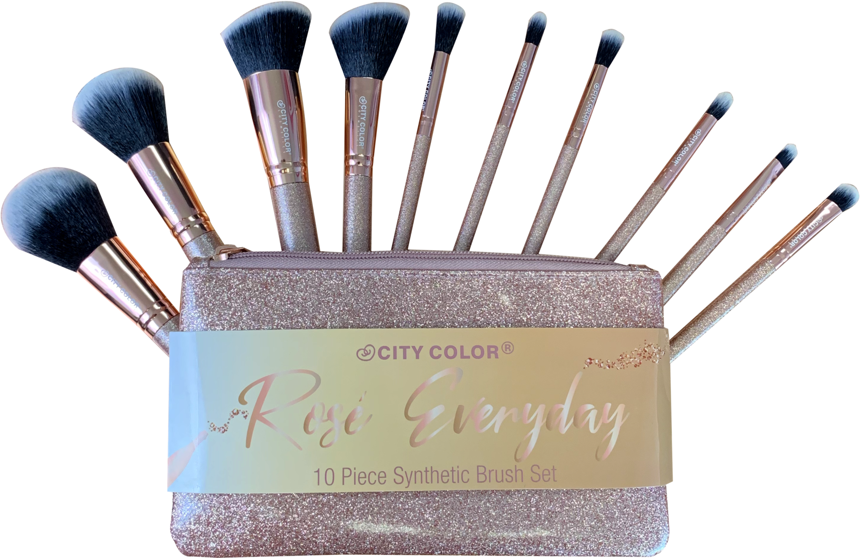 Rose Everyday Brush Set - Makeup Brushes, HD Png Download PNG image with a transparent background, free high-resolution download