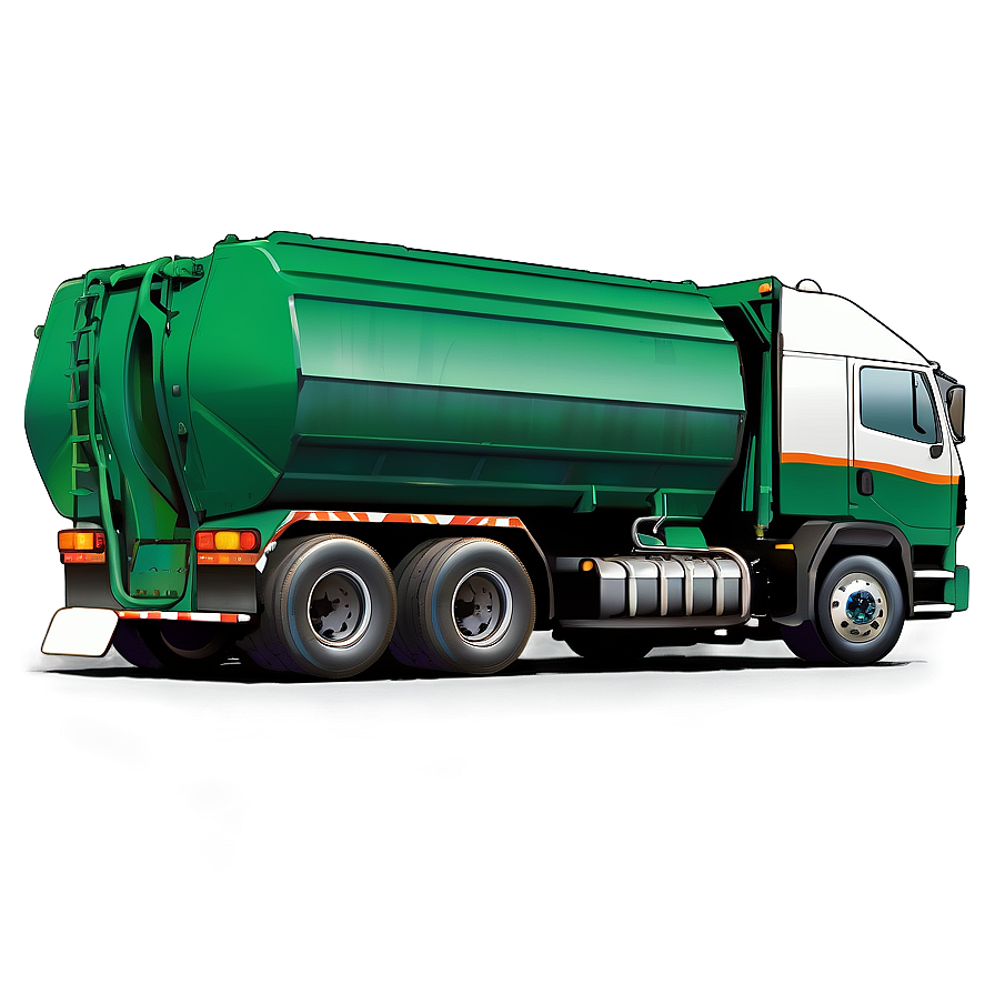 City Garbage Truck Png Tuq97