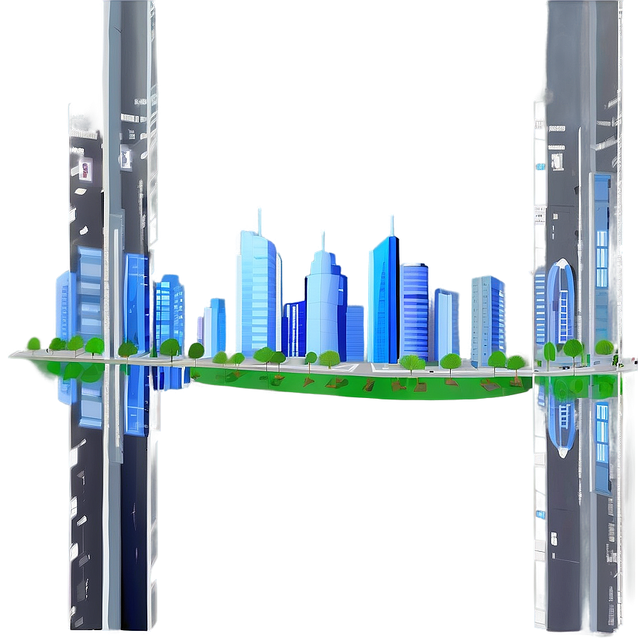 City Infrastructure Blueprint PNG yid PNG image with a transparent background, free high-resolution download