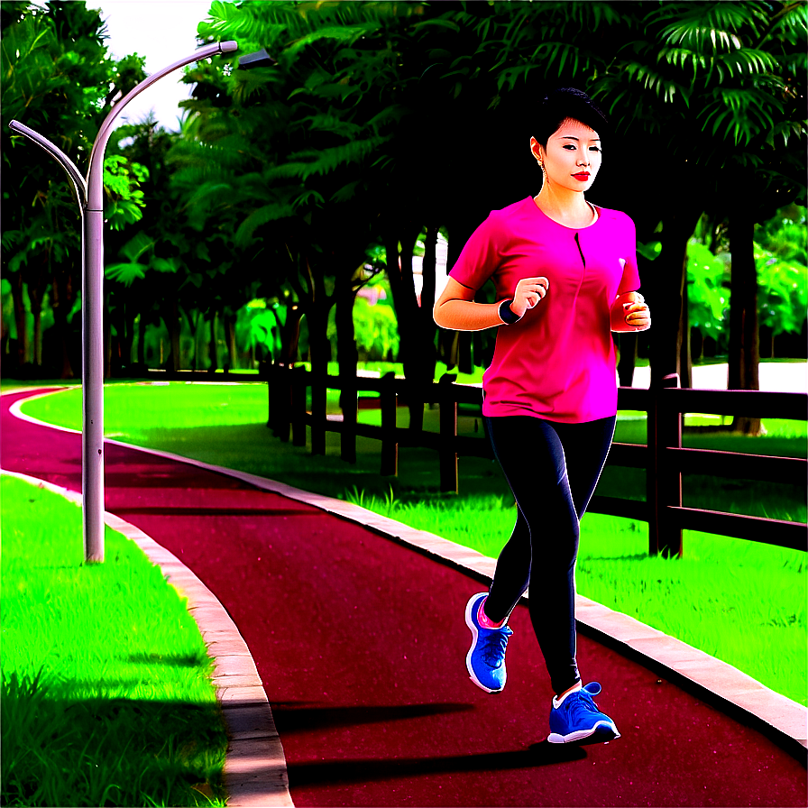 City Park Jogging Track Png 06202024