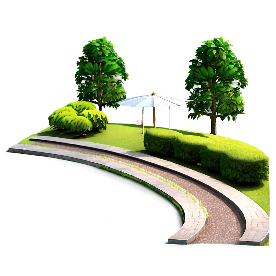 City Park Path PNG 11 PNG with transparent background
