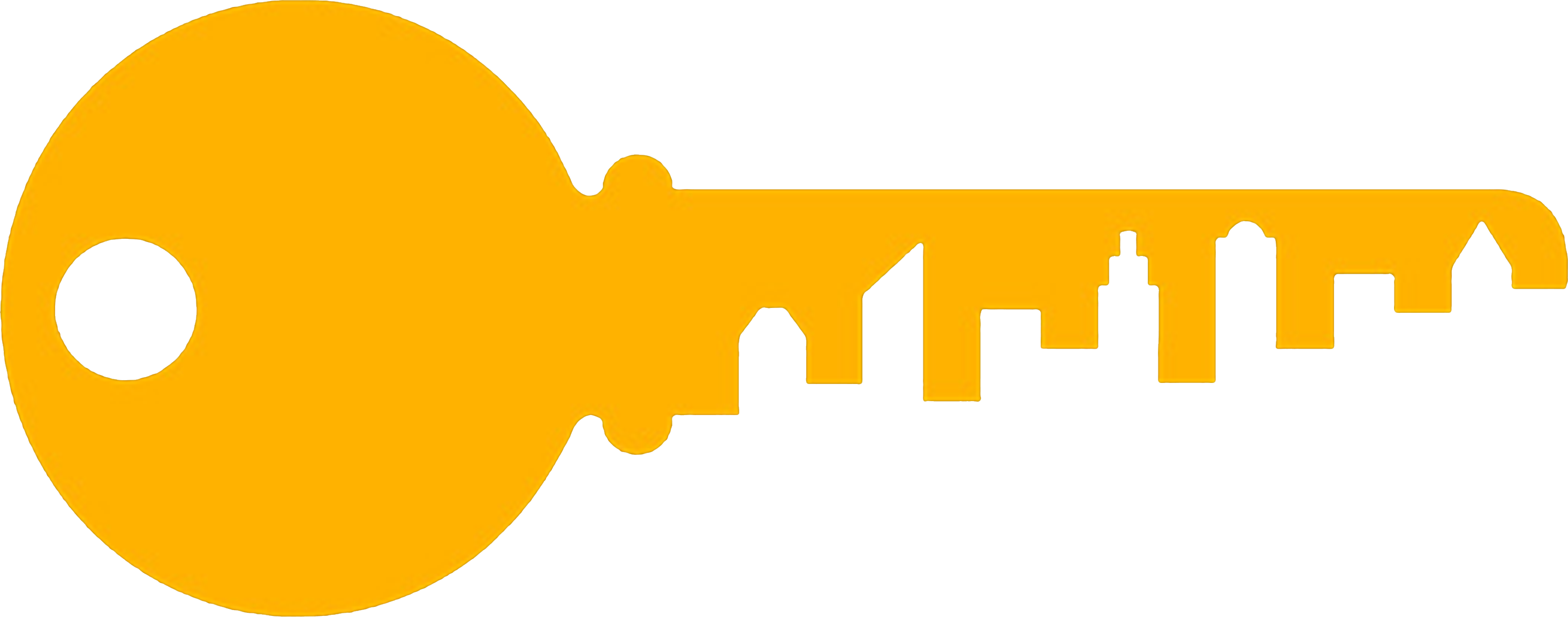 City Silhouette Key Graphic