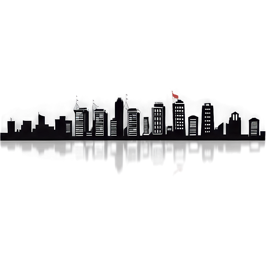 City Skyline PNG dcy PNG with transparent background