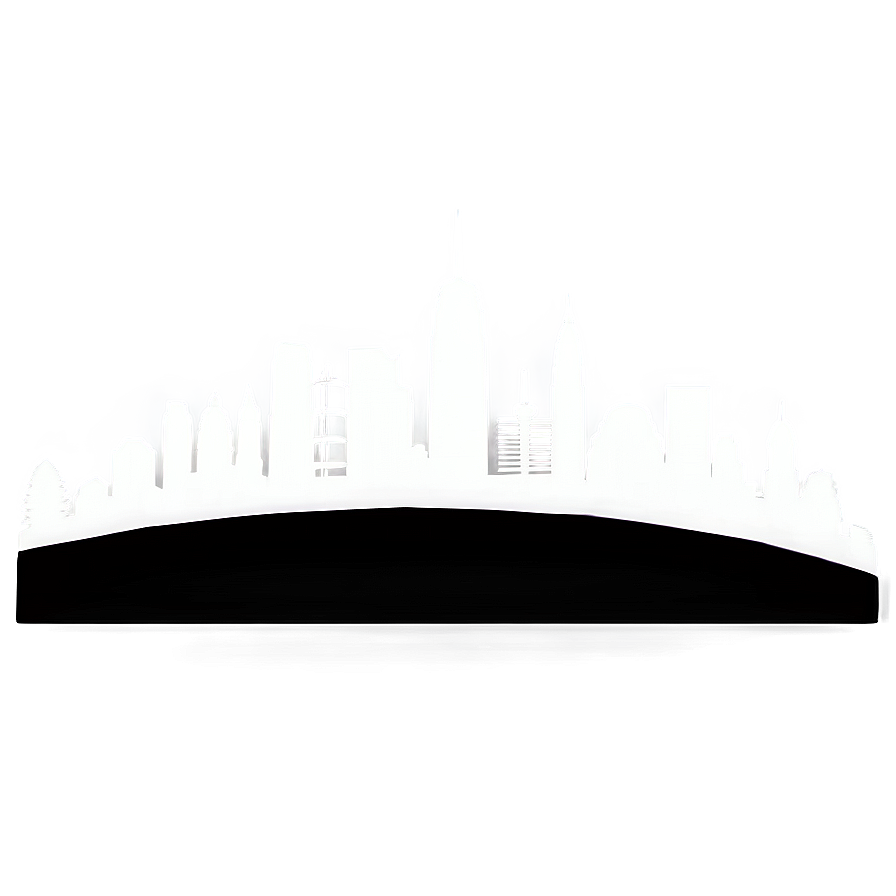 City Skyline PNG orn4 PNG with transparent background
