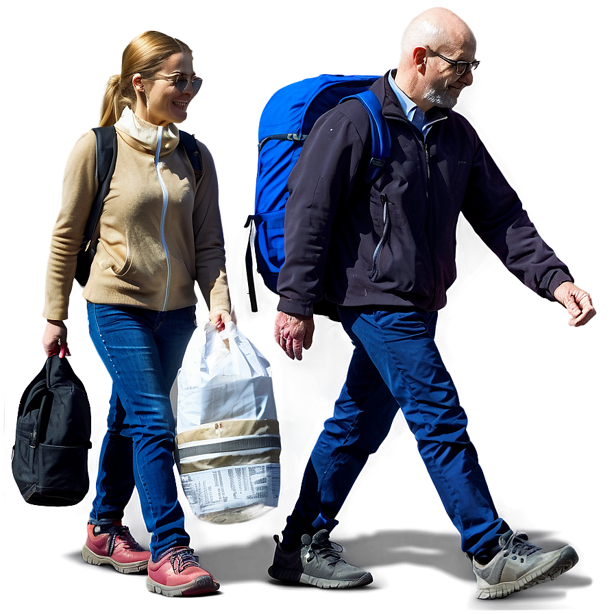 City Walkers PNG 8 PNG image with a transparent background, free high-resolution download