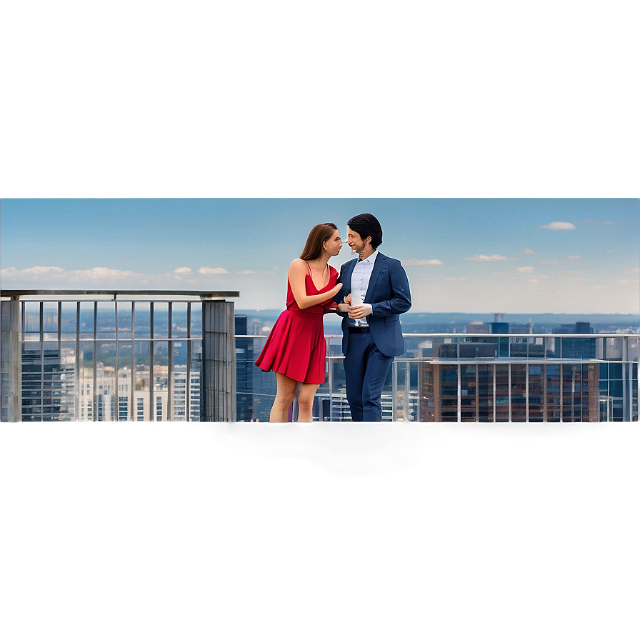 Cityscape Rooftop Date PNG jol11 PNG with transparent background