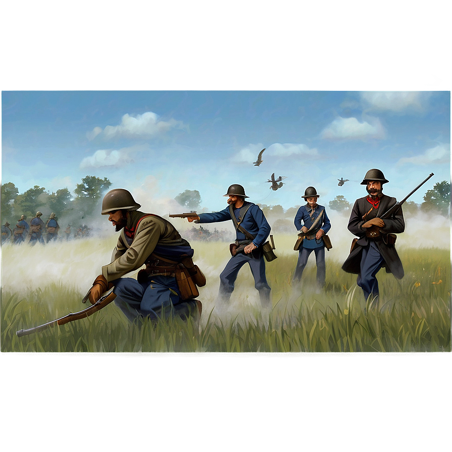 Civil War Battlefield Png Nvb41