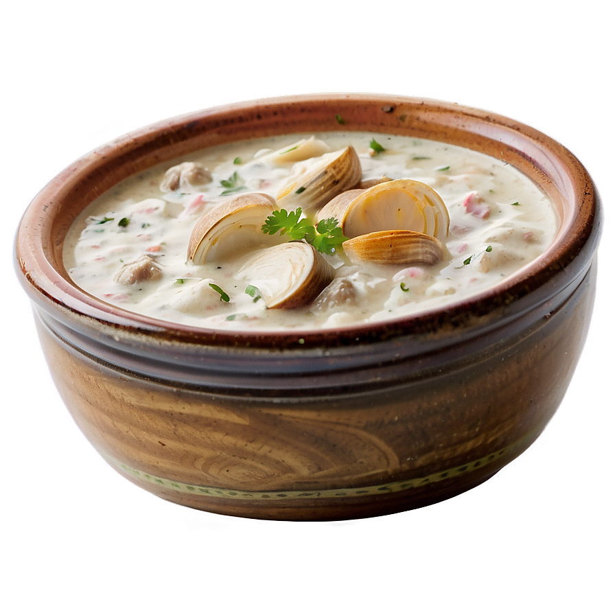 Clam Chowder New England Png Ofp53