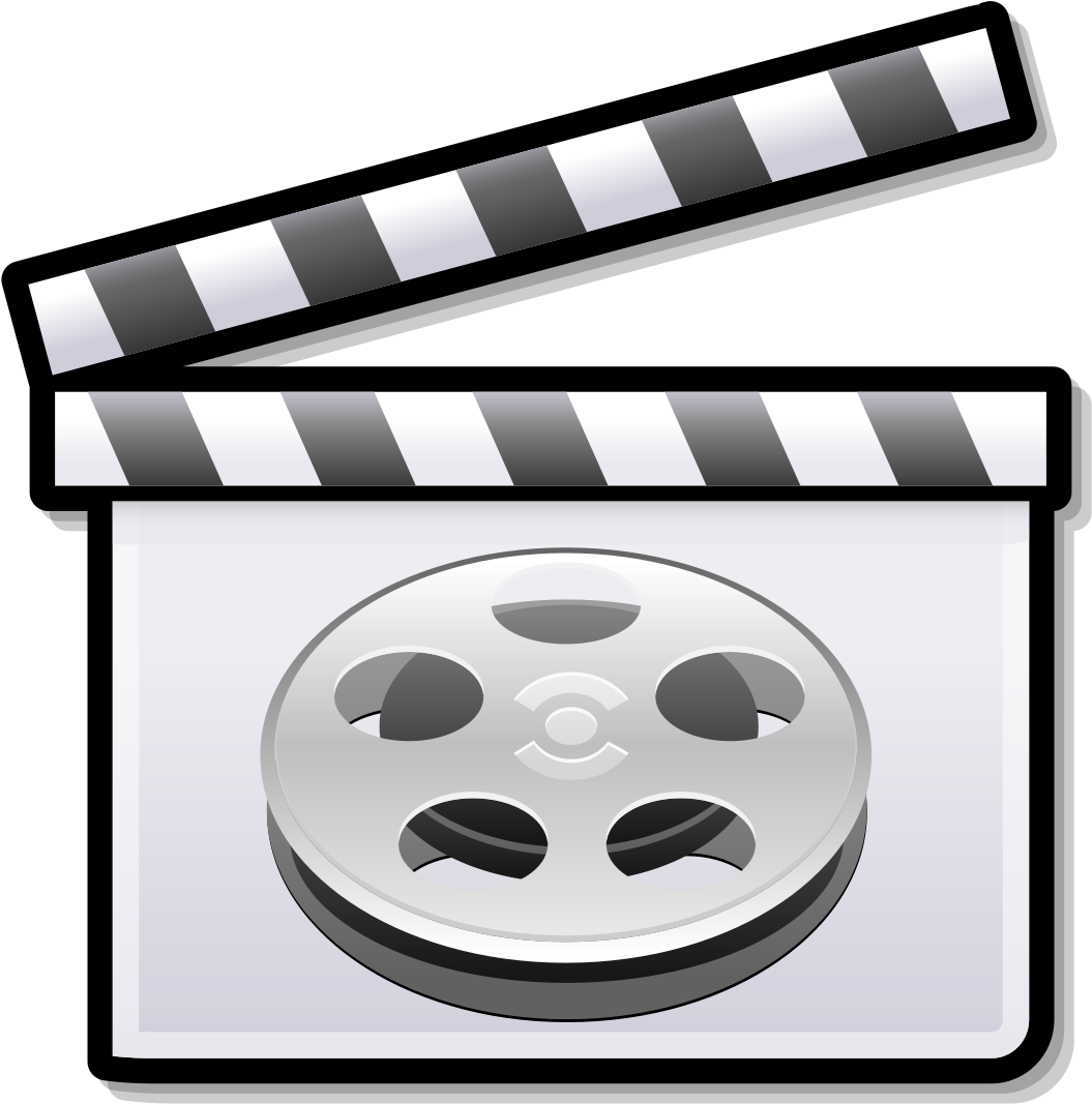 Clapperboard_and_ Film_ Reel_ Icon PNG with transparent background