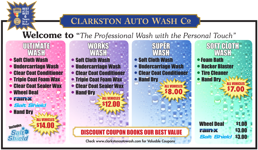 Clarkston Auto Wash Best Services In Clarkston, Michigan, HD Png Download PNG with transparent background