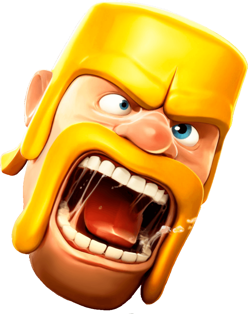 Clash Of Clans Character Logo