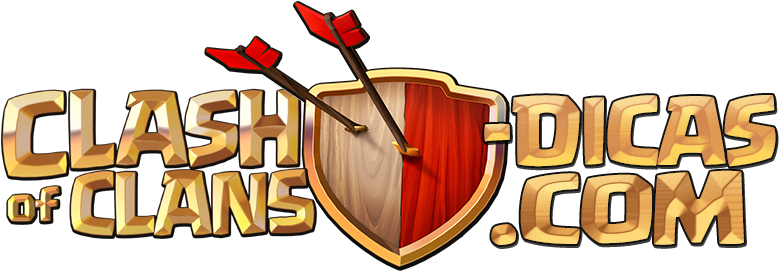 Clash_of_ Clans_ Logo_with_ Shield_and_ Arrows