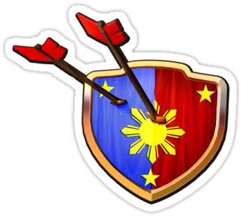 Clash Of Clans Shield Logo