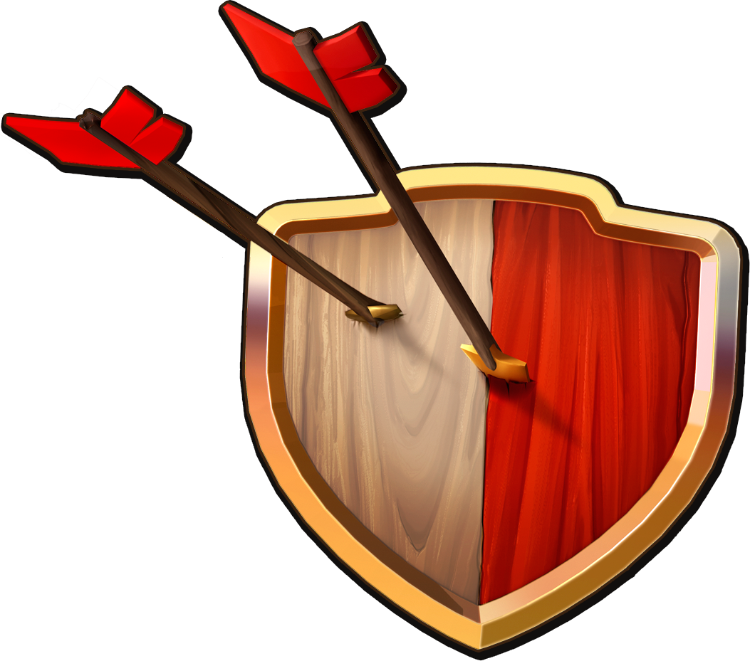 Clashof Clans Shield Logo