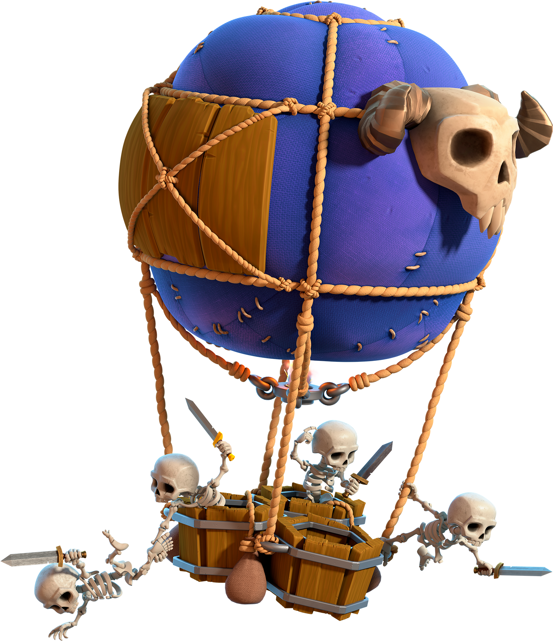 Clashof Clans Skeleton Balloon