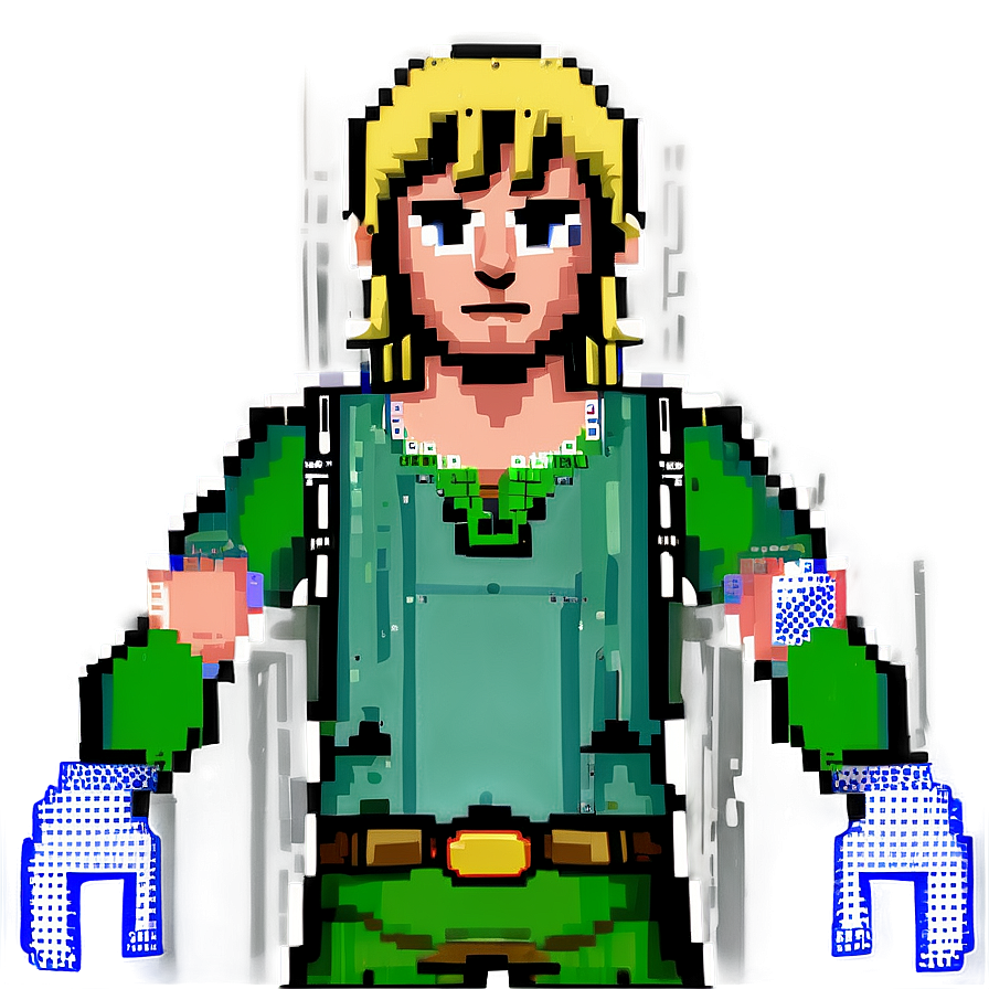 Classic 8-bit Link Png 05212024