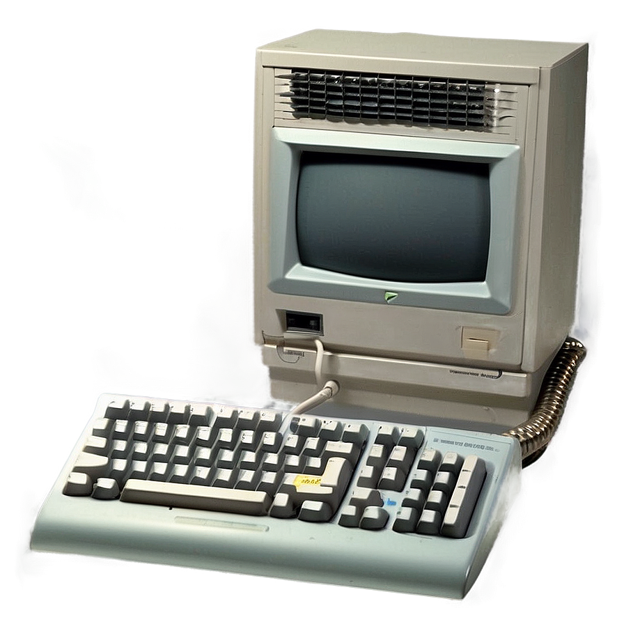 Classic 90s Computer Peripheral Png Dvh23