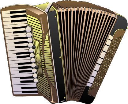 Classic Accordion Illustration