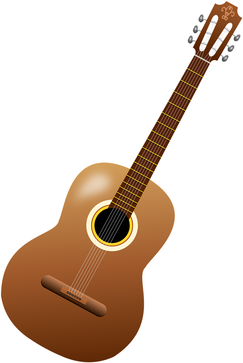 Classic Acoustic Guitar Illustration