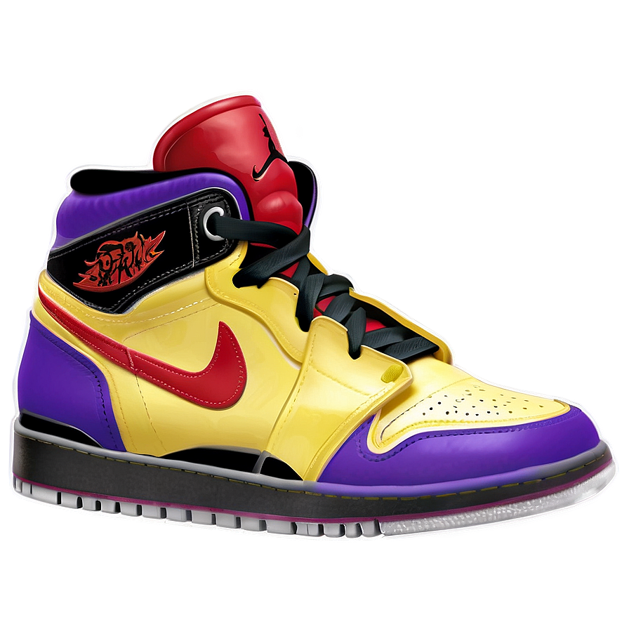 Classic Air Jordan Shoes PNG rig5 PNG with transparent background