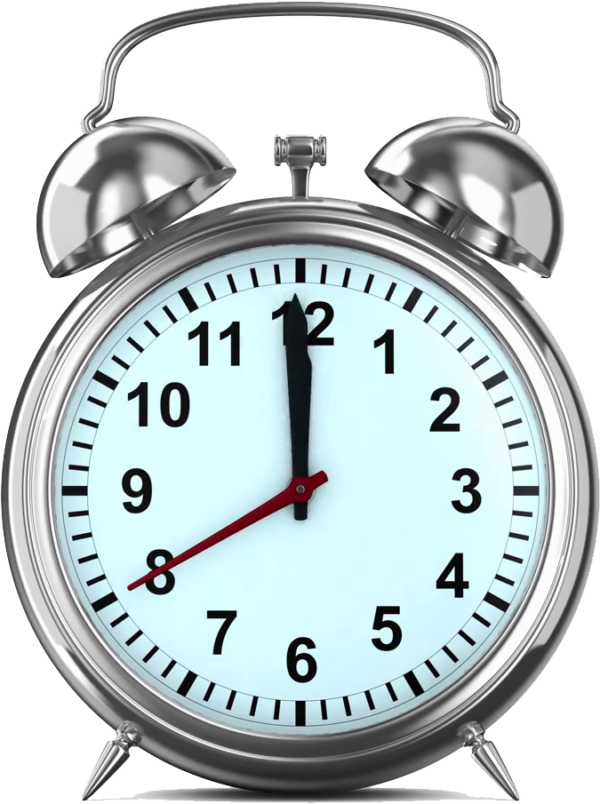 Alarm Clock Png Transparent Image - Clock Face, Png Download PNG with transparent background