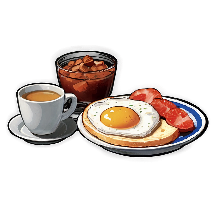 Classic American Breakfast PNG 05212024 PNG with transparent background