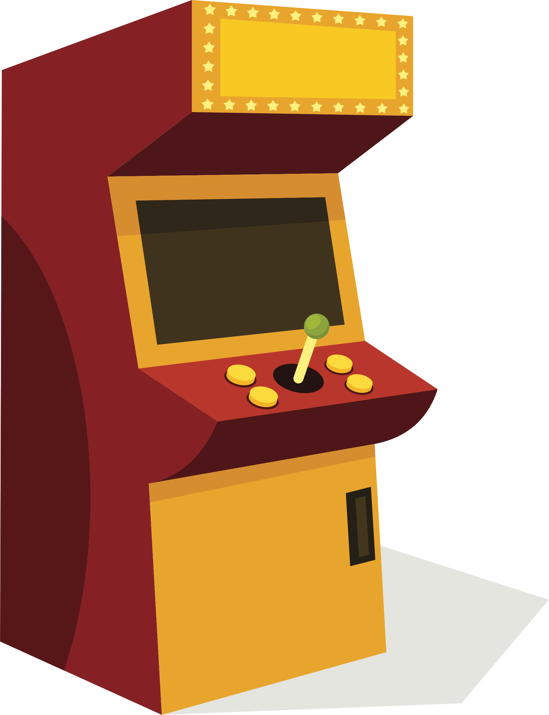 Joystick Clipart Arcade - Arcade Machine Clipart, HD Png Download PNG with transparent background