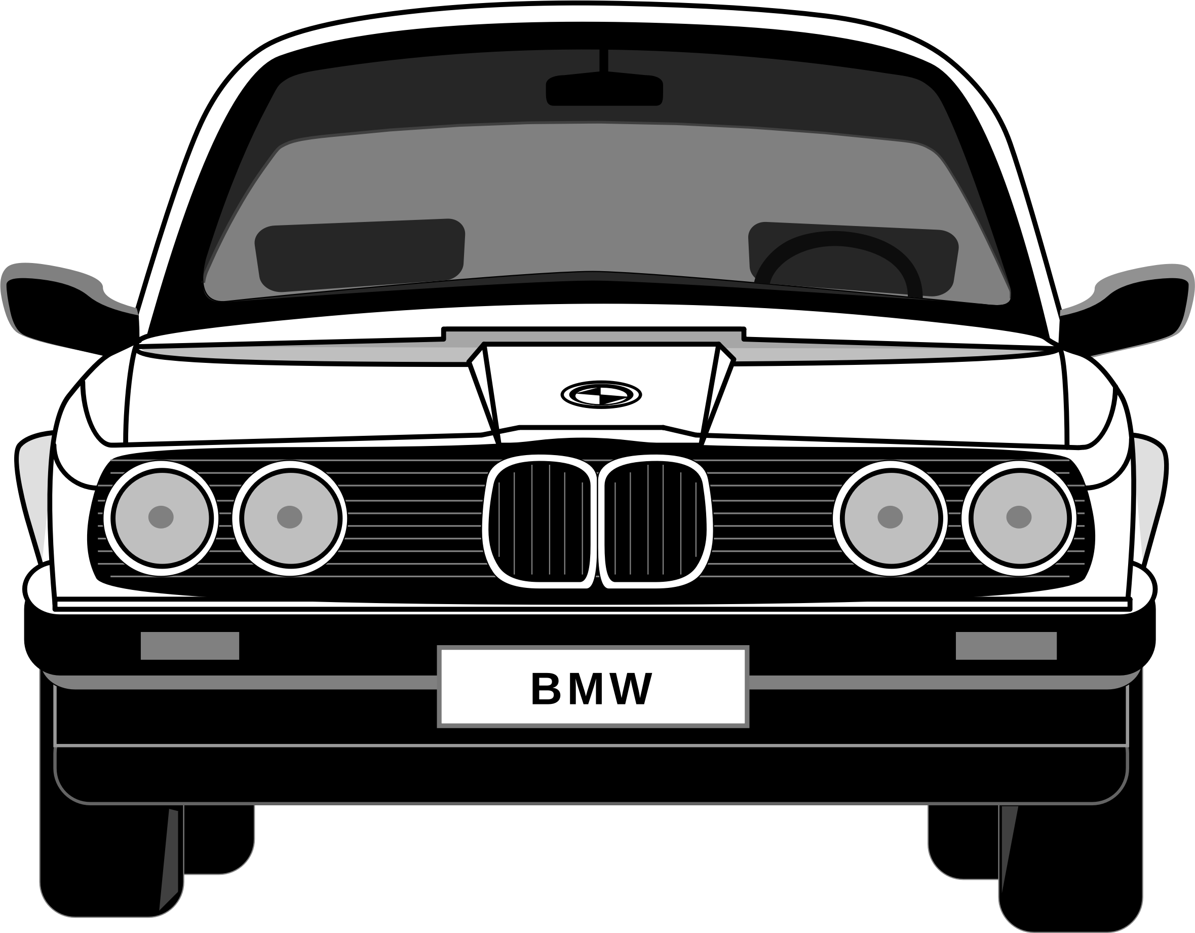 Transparent Bmw X5 Png - Bmw Clipart Black And White, Png Download PNG with transparent background