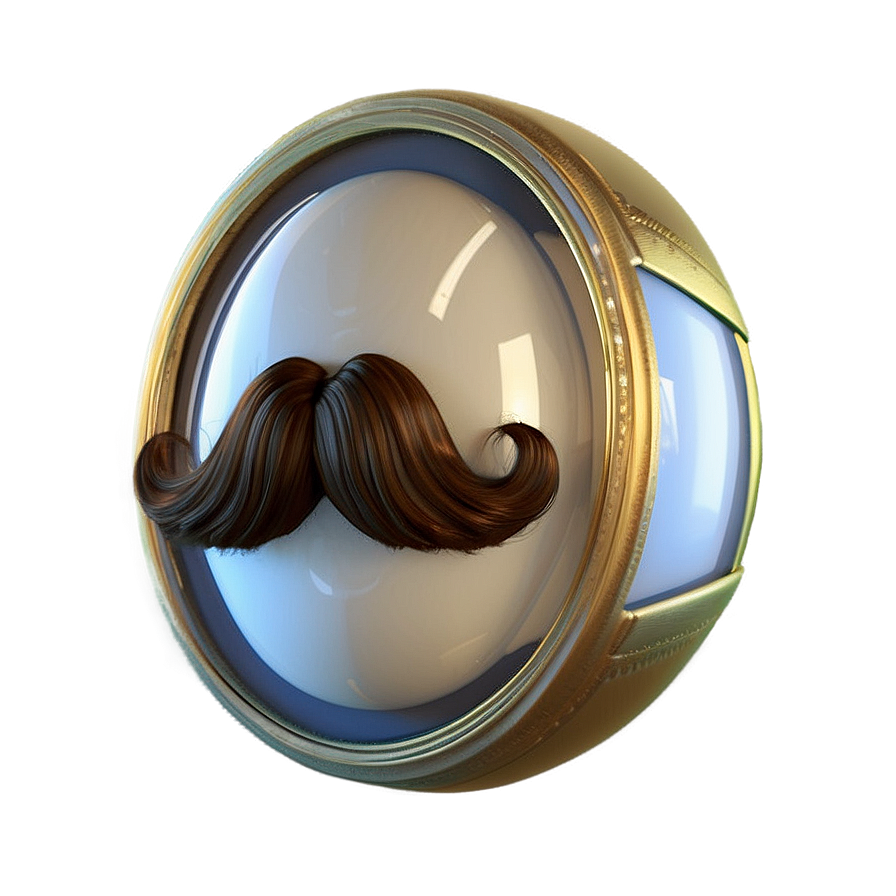 Classic Barber Mustache Png 59